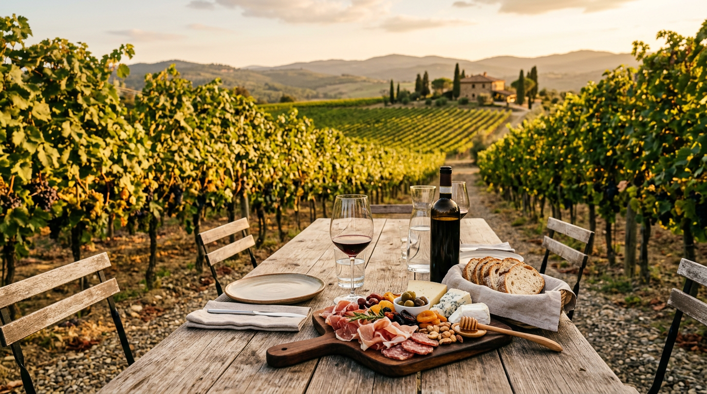 Gasztro hétvége: borászat, asztal a szőlőben